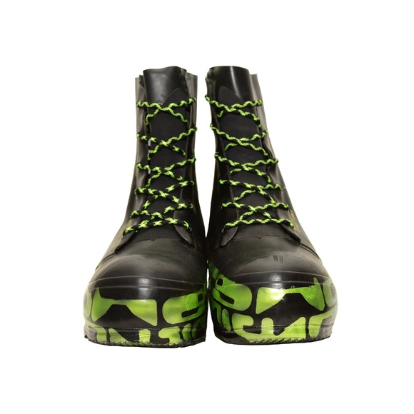 Vintage Aphex Twin Bunny Rave Boots by Digital Trenches